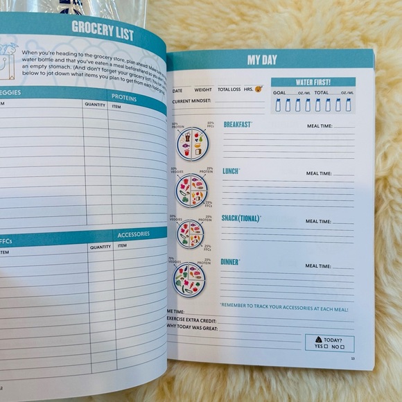 Portion Control Containers, Shaker Cup & 2B Mindset My Tracker - Picture 11 of 13